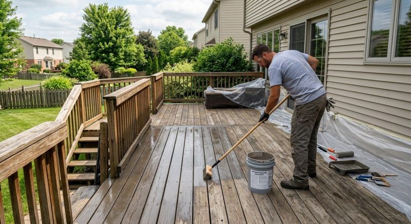 Deck Waterproofing in Alpharetta, GA