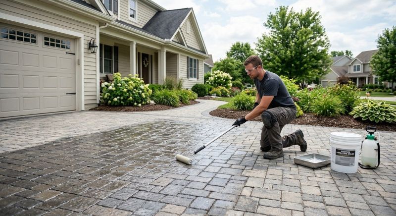 Hardscape Sealing in Kansas City, KS