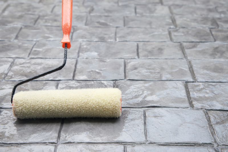 Stamped Concrete Sealing in Renton, WA
