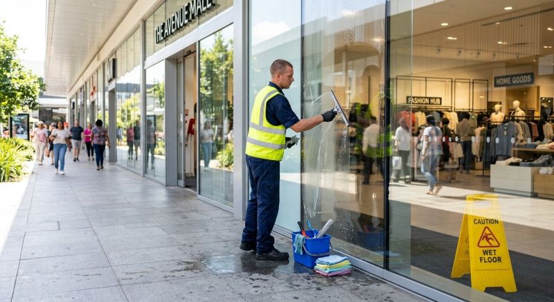 Storefront Window Cleaning in Baltimore, MD