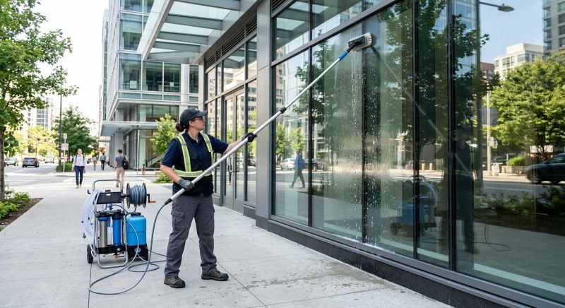 Commercial Window Washing in Baltimore, MD