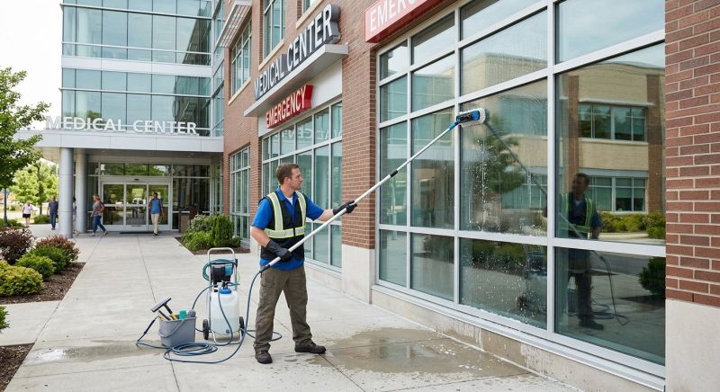 Medical Center Window Cleaning in Denver, CO