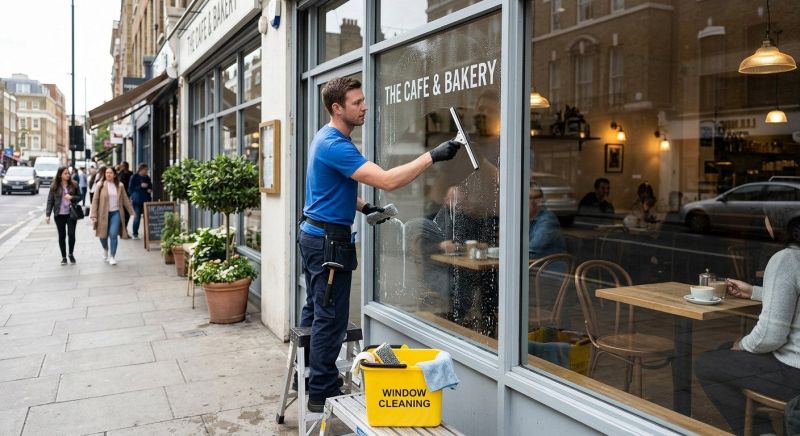Shopping Mall Window Cleaning in Newark, DE